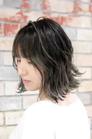 ショート カラー ヘアアレンジ VIM hairおもろまち店のヘアスタイル