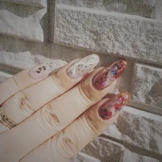 ミディアム めぐみのネイルサロン 惠のネイルデザイン