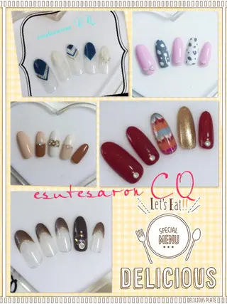 ネイル トータルビューティー CQのネイルデザイン