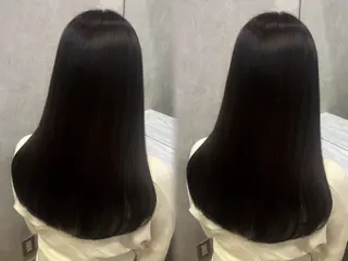 ロング 韓国🎀レイヤー/艶 髪/縮毛矯正/ユリナのヘアスタイル