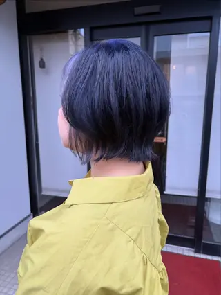 ショート 1/f hair space所属・河口 友里のヘアスタイル