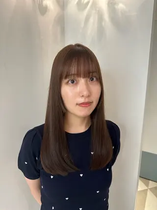 ロング 安丸 結夏のヘアスタイル