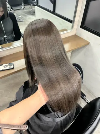 ロング 髪質改善/縮毛矯正/ TAISHIのヘアスタイル