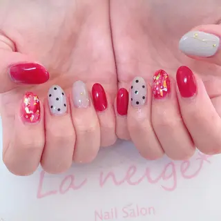 ネイル La neige* yuki 🥯🍑のネイルデザイン