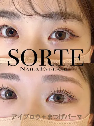 マツエク・マツパ Nail&Eyelash salon SORTE所属・eyelash SORTEのマツエク・マツパデザイン