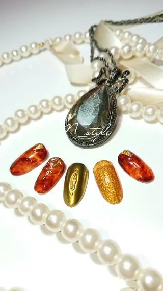 ネイル 下妻市ﾈｲﾙｻﾛﾝ M_styleのネイルデザイン