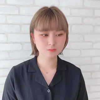 ショート カラー abilita AZUSAのヘアスタイル