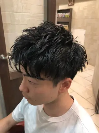 ショート メンズ 💈大人の渋髪💈 店長　大橋侑弥のヘアスタイル