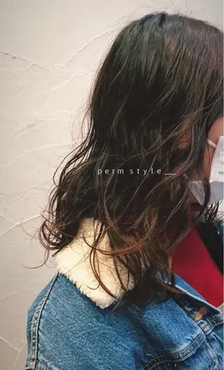 ロング パーマ/名古屋パーマ / コデラ ナナホのヘアスタイル