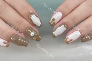 ネイル 神田 ココナッツのネイルデザイン