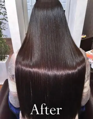 ロング Dears武蔵小杉店所属・縮毛矯正2,000円 ⭐︎期間限定⭐︎のヘアスタイル