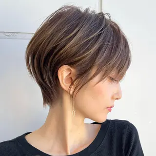 ショート ✨大人ショート専門 /カットモデル/銀座のヘアスタイル
