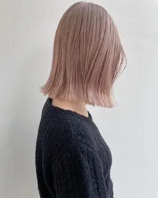 ショート カラー ヘアアレンジ 透明感/レイヤー 🇰🇷tomonaのヘアスタイル