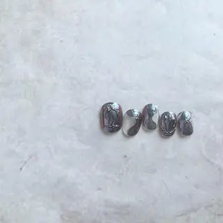 ネイル フリーランス¨̮⃝ ネイリストOKADAのネイルデザイン