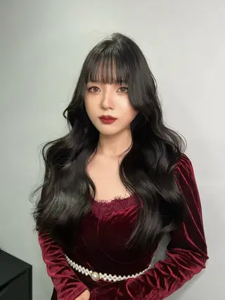 ロング etora 渋谷所属・ワンホンヘア🇨🇳 髪質改善/itaruのヘアスタイル