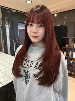 ロング 宮嶋 蓮のヘアスタイル