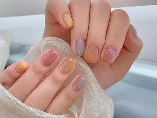 ネイル 星みこと 長さ出し得意のネイルデザイン