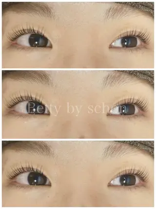 マツエク・マツパ Betty by  schonのマツエク・マツパデザイン