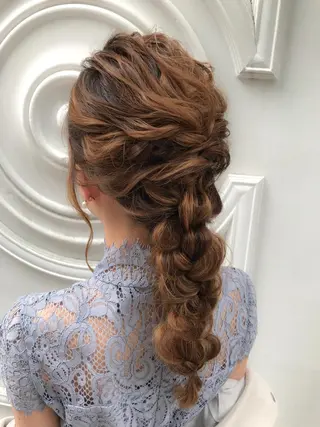 ロング LOMA🇰🇷 銀座クボタのヘアスタイル