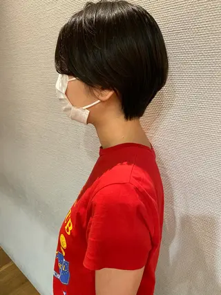 ショート 塩澤 榛奈のヘアスタイル