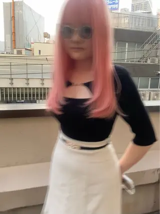 ロング habitt所属・Fu jiのヘアスタイル