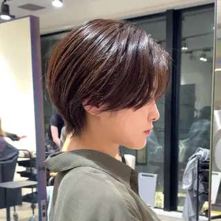 ショート カラー GO TODAY シェアサロン 原宿Verno店所属・ブリーチ/髪質改善/ ボブ特化/よしきのヘアスタイル