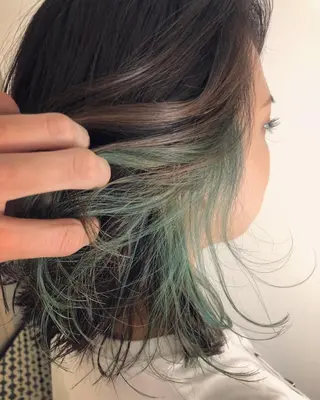 ミディアム カラー 原宿サロン代表 デザインカラー伊藤卓のヘアスタイル