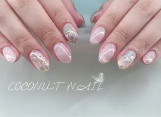 ネイル 神田 ココナッツのネイルデザイン