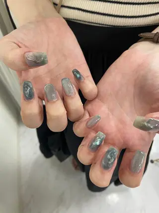 ネイル HIKARI 4uまつ毛ネイルのネイルデザイン