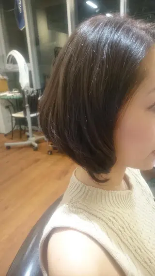 ショート 勝沼 佑季のヘアスタイル