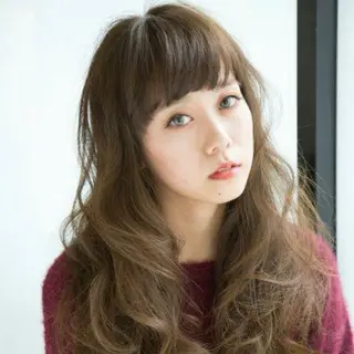 セミロング Ash川越店／ 松本　亮二のヘアスタイル