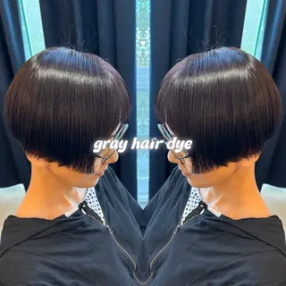 ショート カラー 🌼個性派/暖色/ヘ アセット/Mei🌼のヘアスタイル