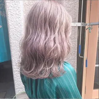 セミロング カラー ヘアアレンジ 【代表】 たき〜のヘアスタイル