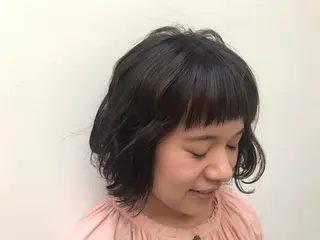 ショート カラー ヘアアレンジ g  hair design所属・土屋 紗也果のヘアスタイル