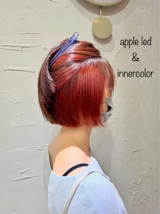 ショート カラー ヘアアレンジ ネイル 🧸柔らかいベージュ カラー🧸氏家達哉のヘアスタイル