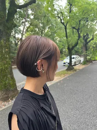 カラー 小河 穂香のヘアスタイル