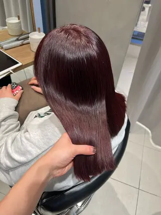 ミディアム stylist ◎RUKI.のヘアスタイル