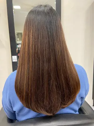 ロング Luce大宮所属・Luce 杉本のヘアスタイル