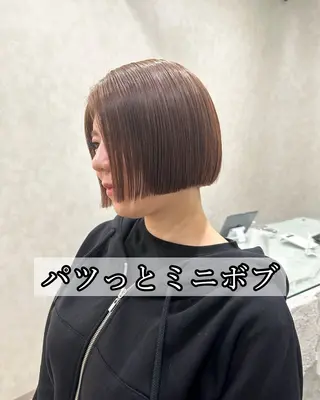 ショート ⭐️縮毛矯正特化 ／SHOYAのヘアスタイル