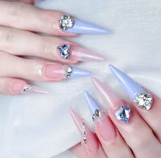 ネイル M🌷nail 長さだし専門店のネイルデザイン