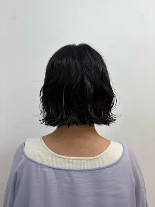 ミディアム みぞぐち じゅりのヘアスタイル