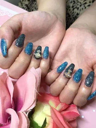 ミディアム ネイル 《LB》ラブリエ Nail&eyeのマツエク・マツパデザイン