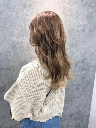 セミロング 所渉/韓国レイヤー /ウルフカットのヘアスタイル