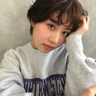 ショート fit stand /HIIRAGIのヘアスタイル