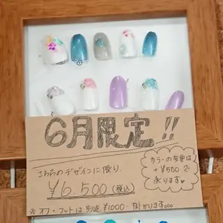 ネイル Salon de gypsophileのネイルデザイン