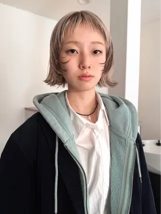 ショート カラー デザイン/レイヤー Kaito🐩/栄のヘアスタイル