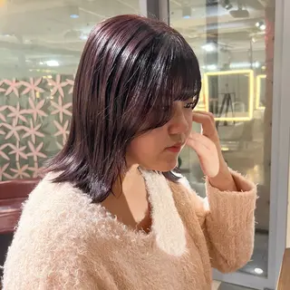 ミディアム カラー ANTI KAHOのヘアスタイル