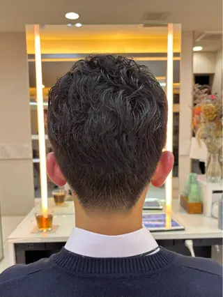 ショート メンズ Iris by artina 武蔵小杉店【イリス バイ アルティナ】所属・🎼レイヤー/顔周り カット/nene♬のヘアスタイル
