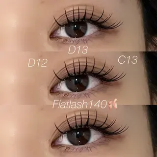 マツエク・マツパ Le  Riad 梅村のマツエク・マツパデザイン