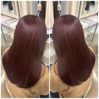 セミロング 宮島 梨央のヘアスタイル